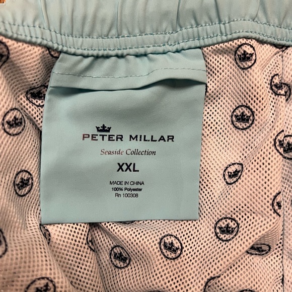 Peter Millar swim trunks size xxl - Picture 2 of 2
